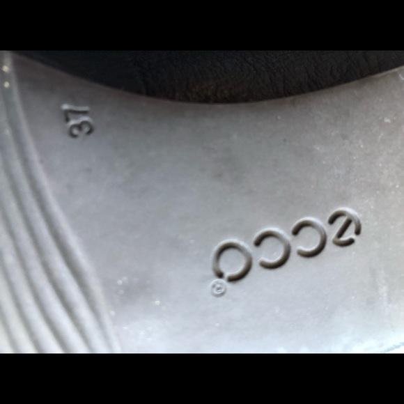 New Ecco Black Penny Loafers size 37 US 6 - Picture 4 of 6